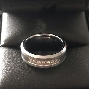 Tungsten wedding ring